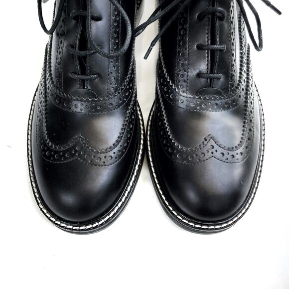 Marc Jacobs The Ghillie Brogues | Handmade in Italy | Preppy Moto Heritage NEW - Picture 8 of 16